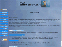 Tablet Screenshot of norman-scheffler.de